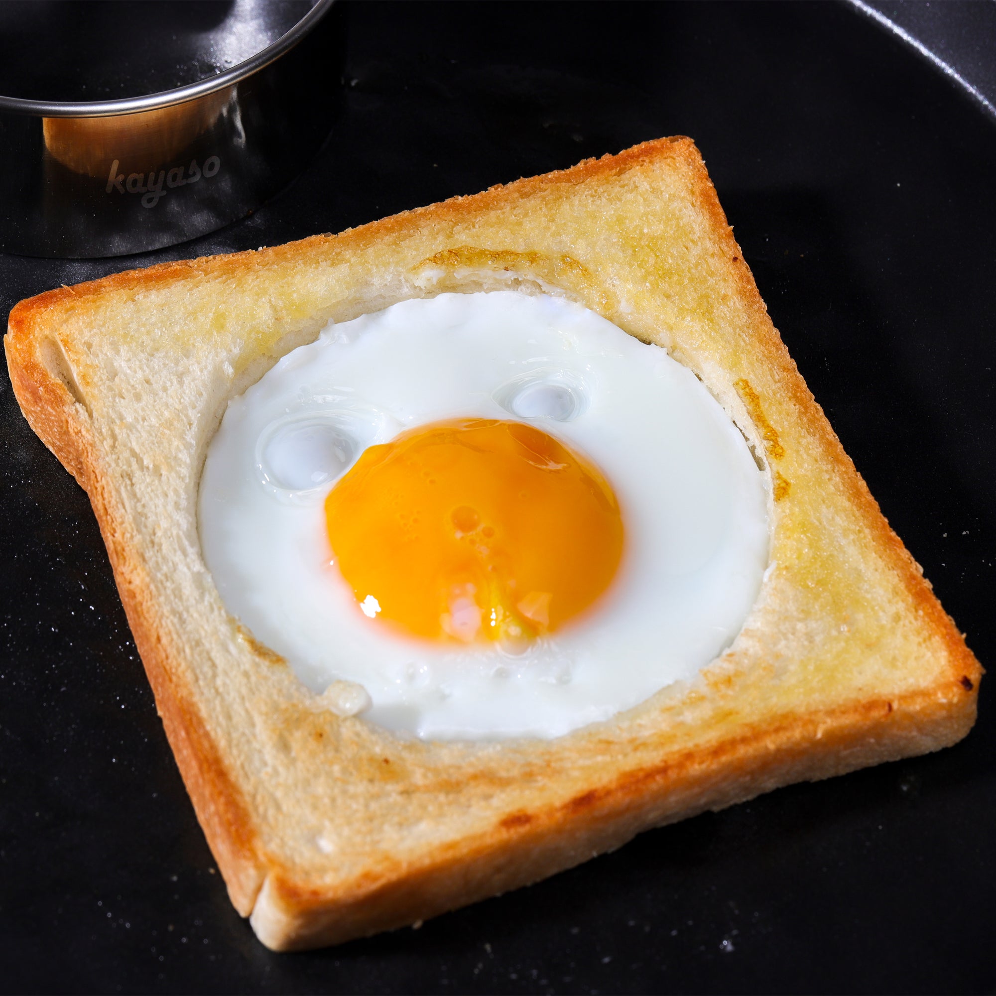 Kayaso Round Cutters in Graduated Sizes, Stainless Steel, 12 Pc Set (Plain Edge)