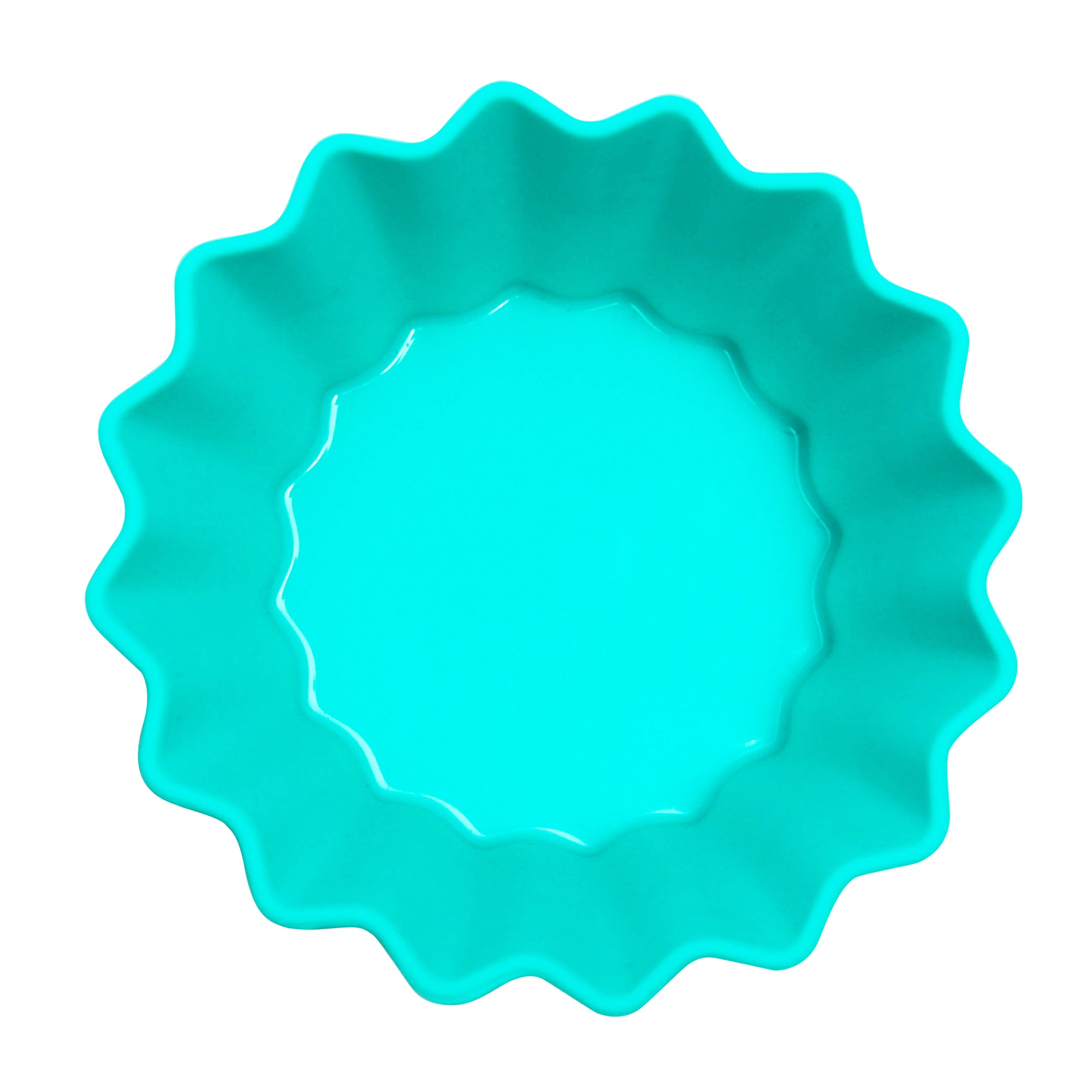 Kayaso Reusable Silicone Baking Cups,  Cake molds None-Stick Cupcake Muffin liners, BPA free, Fluted Mold, 12 pack, Assorted Colors